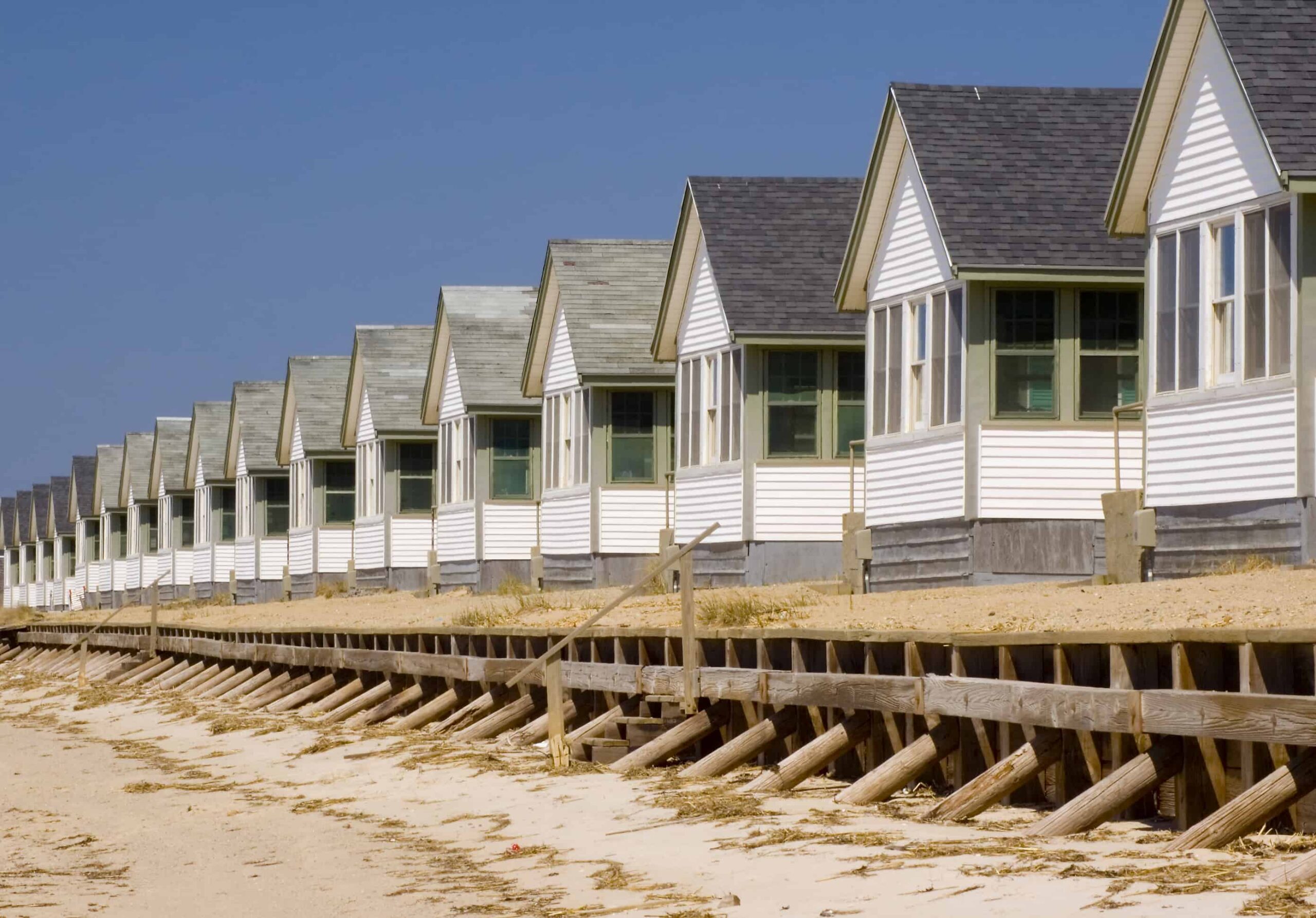 Beachfront houses