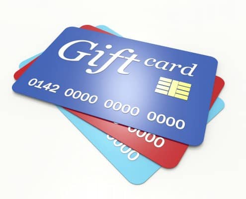 Gift card. Rewarding tenants is just good business.