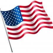 American flag, HOA