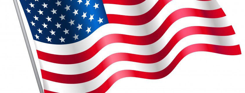 American flag, HOA