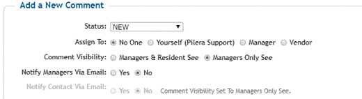 Notify options when "Managers see only" is selected.