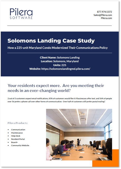 Solomons Landing Case Study