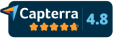 Capterra Rate Logo on Homepage